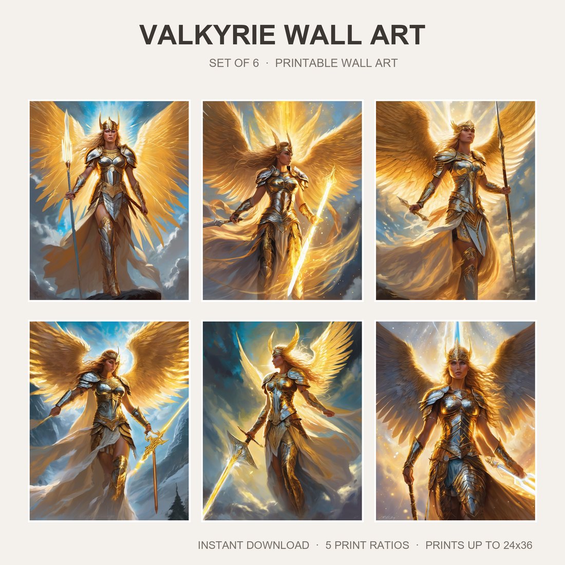 Valkyrie wall art